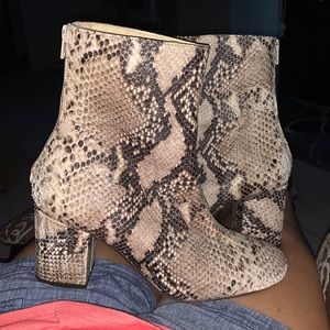 Free People Cecile Women 10 40 Ankle Boots Taupe